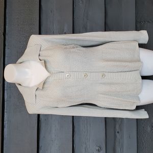 ST. JOHN Cardigan Sweater sz L Women's